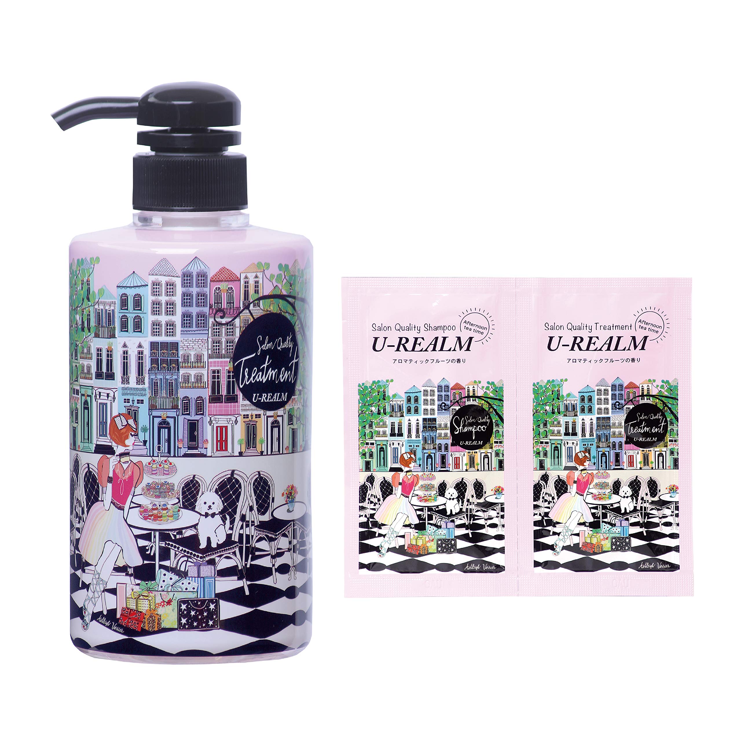 

[With trial pouch] Eurelume Treatment 500ml Coloring Moist Care Afternoon Tea Time