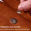 Business Folder Water Resistant Leather Document Organiser Carrying Case Magnetic Button Closure 330x240cm for Office
