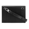 Montblanc Meisterstück Series Iconic Print Pattern Snap Closure Mini Clutch Men clutch Black 129901