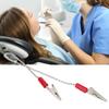 5pcs Dental Lab Bib Clip Napkin Holder with Flexible Steel Ball Chain Dentist Supplies