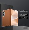 Luxury Business Magnetic Skin Feel Leather Phone Case for Samsung Z Fold 8 Wide Shockproof  for Magsafe Hinge Protection Cover