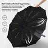 Solid Color Reinforced 24-Bone Umbrella Large Anti-UV Sunscreen Umbrella  Men's Business