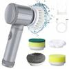 Wireless Multi-Function Electric Brush for Shoes and Toilets - Gentle on Shoes, Perfect for Cleaning.