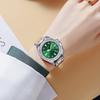 Light Luxury Retro Women'S Watch With Diamond Belt Calendar Steel Belt Watch Waterproof Quartz Watch