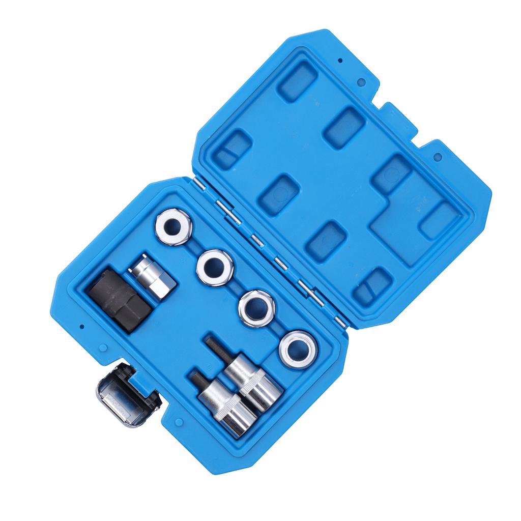 8PCS Strut Nut Socket Steel Alloy Key Automobile Repairing Kits for Motorcar Repair Shop