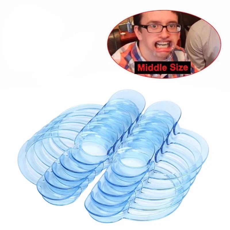10Pcs C-shaped Plastic Cheek Lip Retractor Dentist Dental Mouth Opener C-shaped Opener