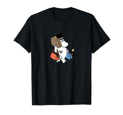 Tričko s kufrom a taškou Mumínka