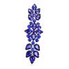 Applique Strass Verre Exquise Éblouissante Fleur Strass Verre Patch pour Vêtements Robe de Mariée
