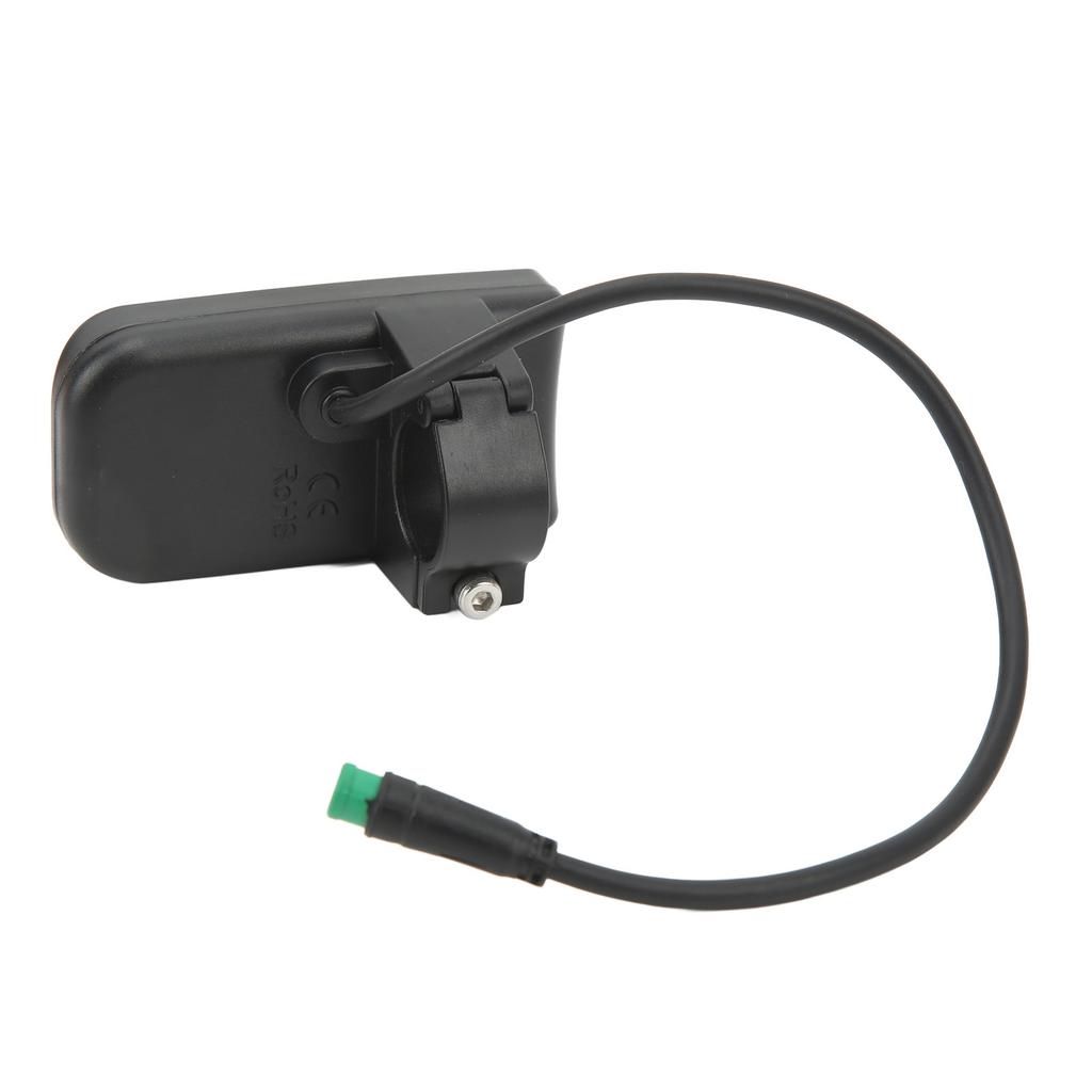 Electric Bike Power Display Meter Waterproof 5 Pin Interface ABS Housing LED Display Panel for Cycling 36V