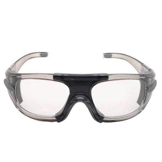 Basketball Glasses Wear-resistant Detachable Anti-Fog Resilient to Bending with Nose Pads Protective Impact-resistant