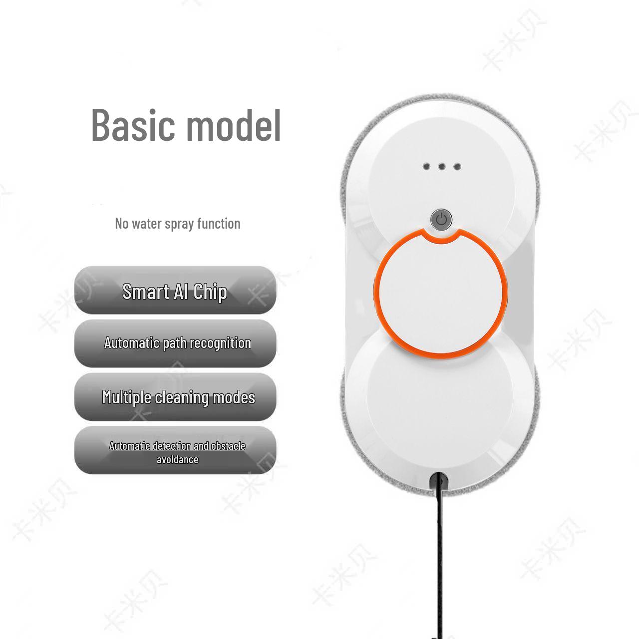Smart Automatic Window Cleaning Robot with Water Spray for High-rise & Exterior Glass
