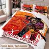 Custom Name Text 3Pcs Bedding Set Evil Dead Ash Williams Duvet Cover And Two Pillowcases