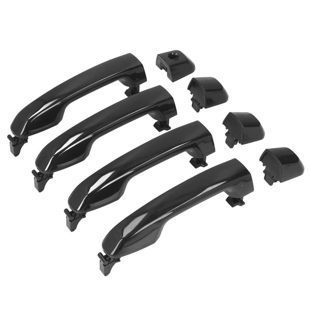 4PCSSet Exterior Door Handles with Caps 69217?60150?C0 Replacement for 4Runner 2010?2014