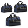 13/16/18in Large Capacity Tool Bag Heavy Duty Tool Organizers Oxford Cloth Electrician Bag Waterproof Tool Storage Bag