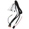 12V Horn Wiring Harness Relay Kit 1.9m Cable 50W One To Two Air Horn Cable Relay Harness for Motorcycle Car Truck