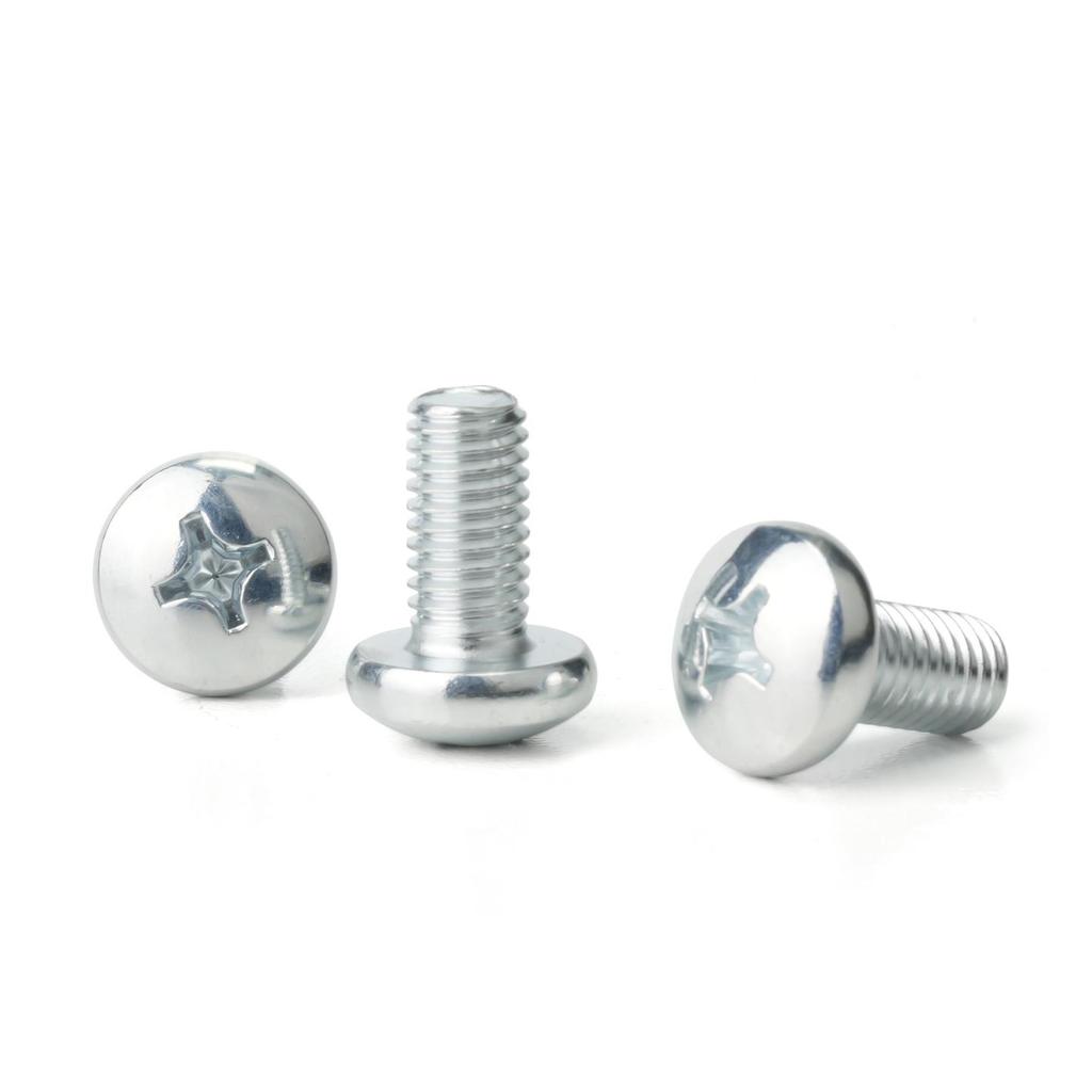 Galvanized GB818 Phillips Pan Head Machine Screws M3-M10