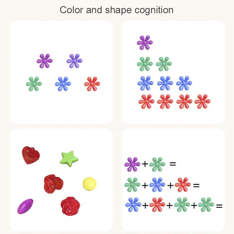 Non-Toxic Children'S Handmade Beaded Diy Handmade Bracelet Necklace Ornaments Accessories Colorful Beads Educational Toys For Children Gifts