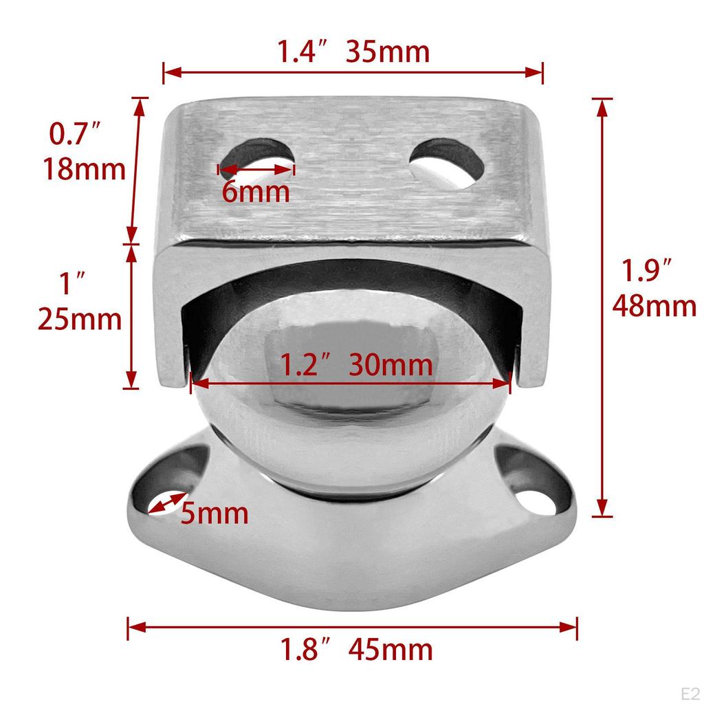 Marine Door Stopper Holder Catch Doorstop Ship Boat Stainless Steel Latch Stop for Home