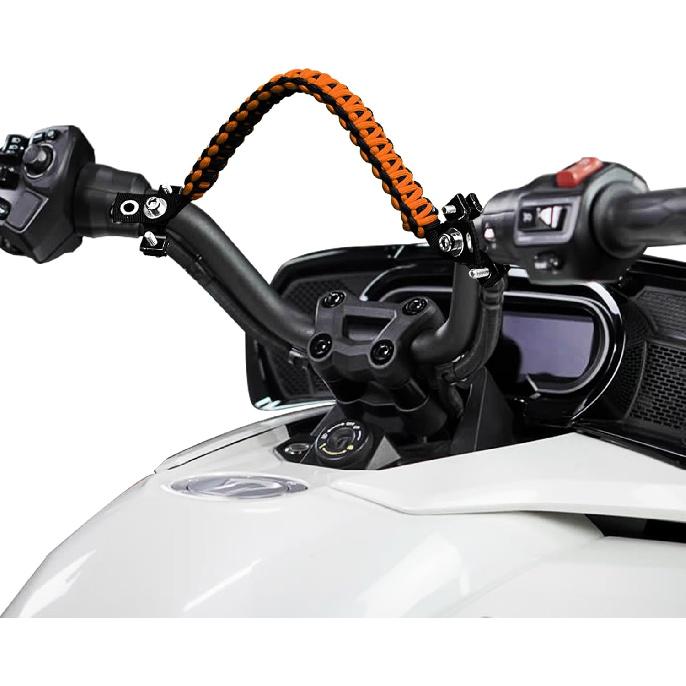 Xislet ATV Grab Strap Compatible With Polaris Sportsman Can Am Outlander Honda Foreman Motocycle Bike ATV Paracord Grip Handle For Kids Universal For