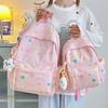 Schoolbag schoolbag junior high school girls ins girls heart stars travel small backpack large capacity simple dopamine backpack women
