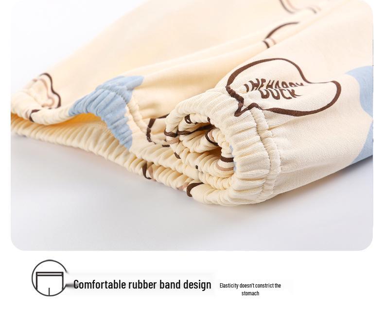 Women's Summer Pajama Set: Plus Size Loose Fit, Short Sleeve Top & Long Pants with Cartoon Design, Lightweight Home Wear