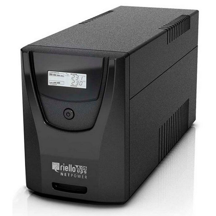 Onduleur - Riello - Net Power NPW 1000 - 1000 VA - 600 Watt - 4 Connecteurs USB/RS-232