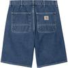 Carhartt WIP Solid Color Loose Fit Denim Shorts Men Shorts Blue I033333-01-06