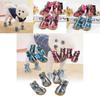 Rutschfeste Robuste Sohle Hundeschuhe Für Pudel Und Teddyhunde Warm Und Gemütlich In Rosarot Und Blau