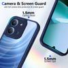 KEYSION Transparent Phone Case for Redmi 17 4G 5G Soft Silicone+PC HD Clear Shockproof Phone Back Cover for Xiaomi Redmi 17 5G