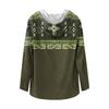 Printed Men's Cotton And Linen Shirt Hooded Long-sleeved Hooded Spring And Summer Casual Daily Wear