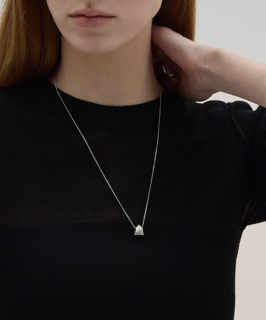 Dawnf 02H05M Silver Pendant Necklace