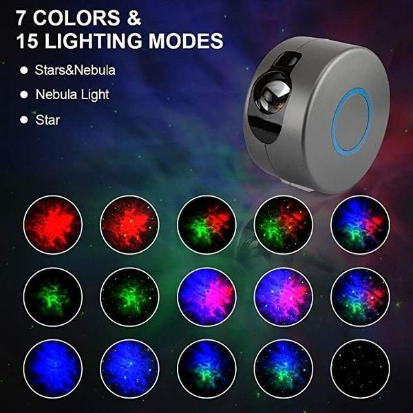 Star Projector LEDCARE 16 Modes Galaxy Projector Night Light Nebula Cloud Laser Projector Dynamic Adjustable Star Night Light for Bedroom