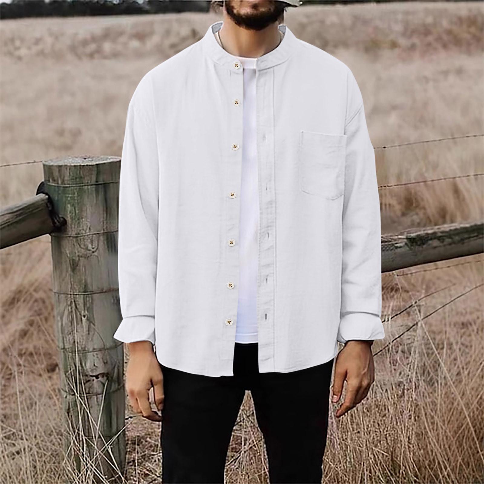 

Мужская летняя новая свободная рубашка с длинным рукавом с принтом, кардиган, пляжная рубашка XL