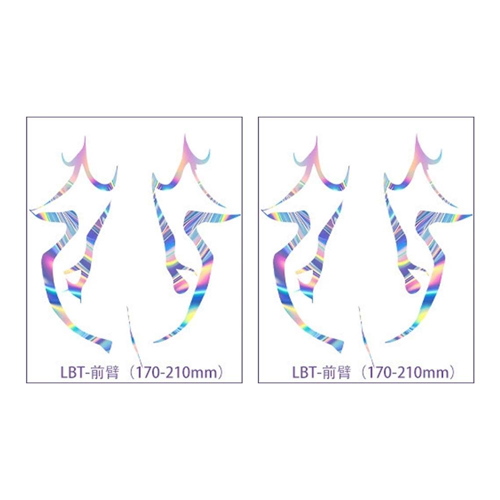 For Kpop Demon HUNTERIX Tattoo Stickers Sajaa Boys Dark Cosplay Body Tattoo Stickers Set Kid Birthday Party Gifts Cosplay Props