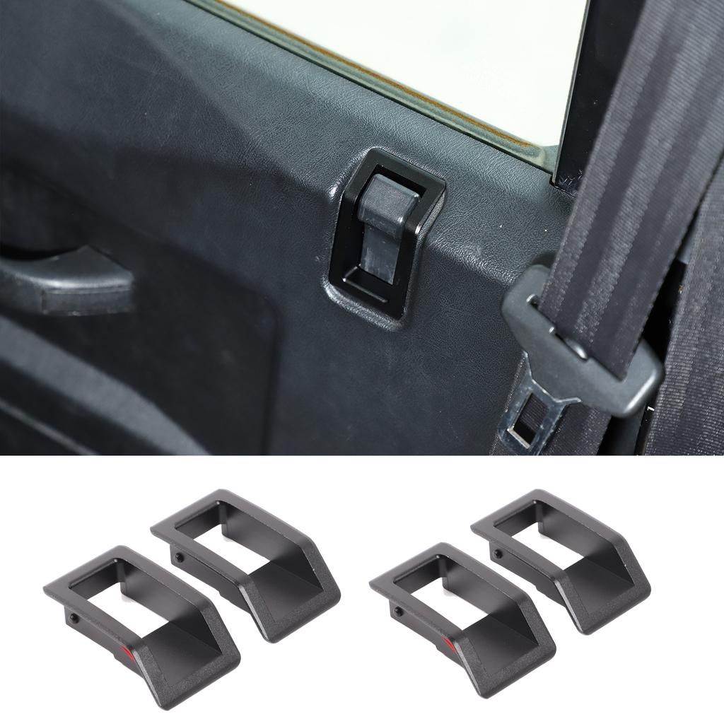 For Land Rover Defender 90 110 130 2004-18 Aluminum Alloy Car Internal Door Latch Outside Frame Handle Cover Trim Car Accessorie