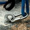 10Pcs Stainless Steels Climbing Anchors Point Bolts Hanger Climbing Anchors Bolts Hammock Bolts Hanger Plate Easy to Use