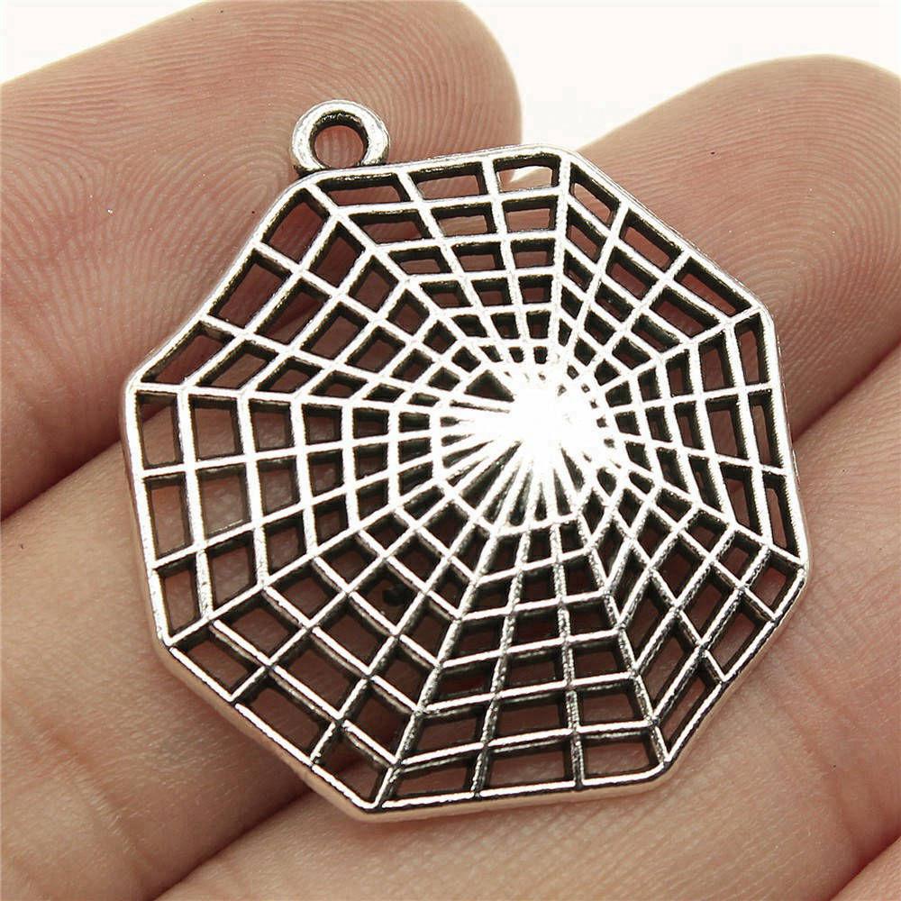 Charms Spider Halloween Bat Pendants Kids' Jewelry Materials QC119
