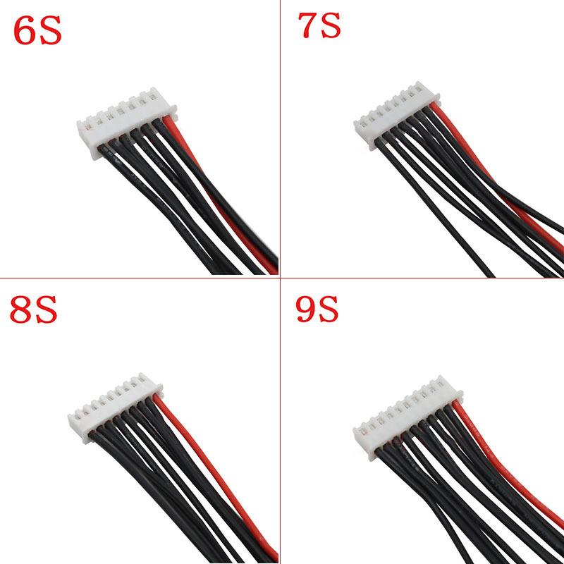 5Pcs/Lot 1-9S Lipo Battery Balance Charger Cable Imax B6 Connector Plug Wire Balanced Charging Line Wholesale