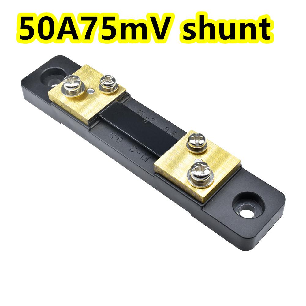 DC4-30V 10A/50A/100A Digital Voltmeter Ammeter LED Amp Dual Volt Meter Gauge LED Display Voltage Detector Current Meter Panel