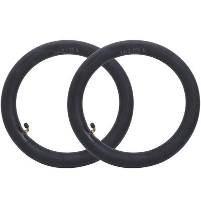 Inner Tube Replacement Butyl Rubber Tyre W/Bend Valve for Folding Bike Butyl Rubber Inner Tyre Tire Tube Inner Tube