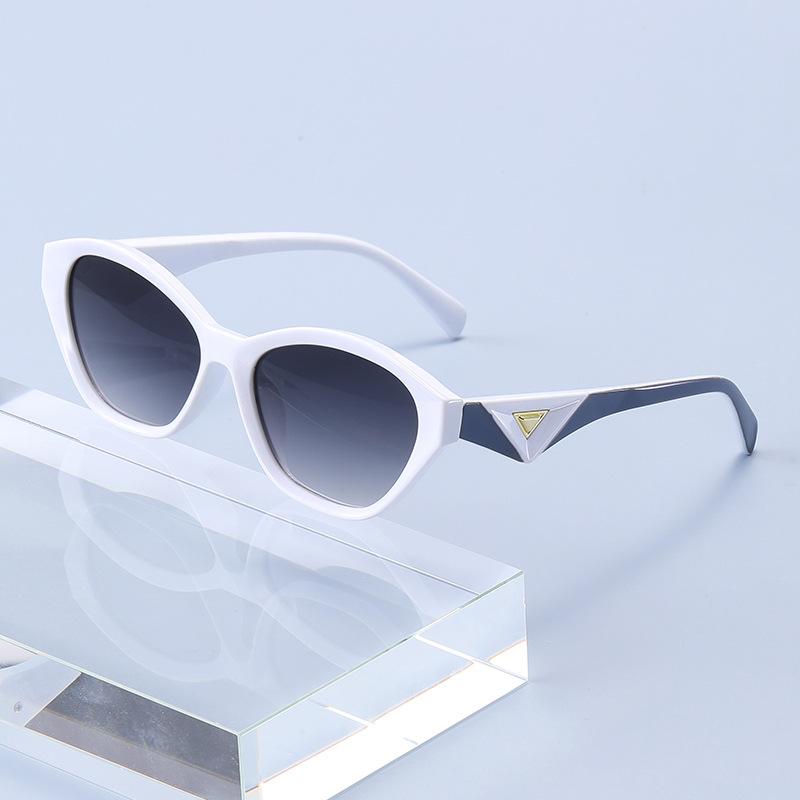 New Cat Eye Sunglasses Personalized Triangle Accessories Fashion Small Frame Ins Personalized Sunglasses Women JH3040