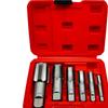 6Pcs NPT Pipe Taps 1" 3/4" 1/2" 3/8" 1/4" 1/8" Hand Threading Tool for DIY Metal Aluminum Plastic