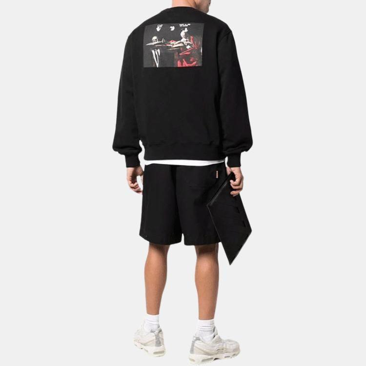 Off-White Caravaggio Graphic Sweatshirt OMBA057C99FLE0051001