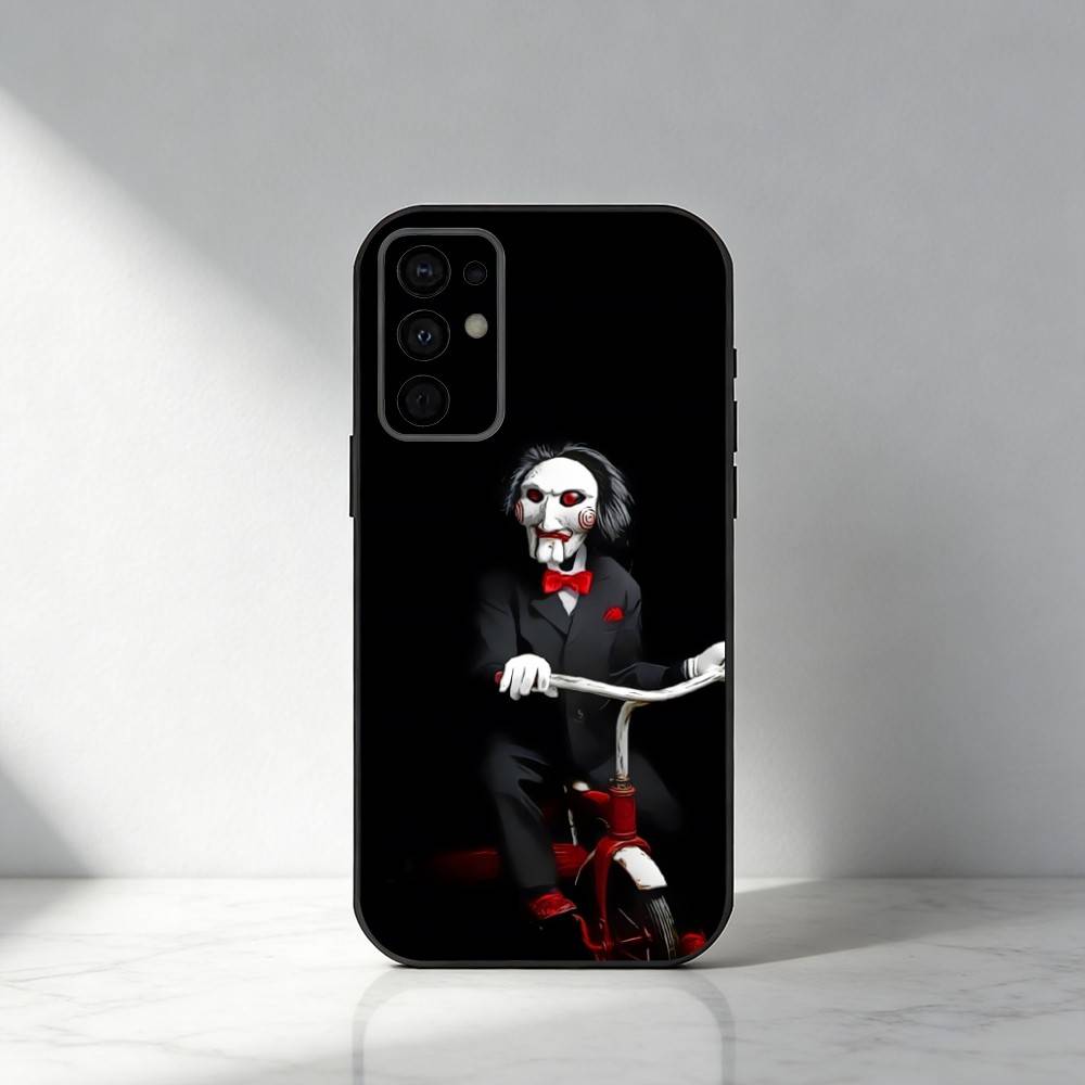 

The Puppet B-Billy S-Saw-w Phone Case For Samsung S25,S24,S21,S22,S23,S30,Ultra,S20,Plus,Fe,Note,5G Black Cover Samsung S22plus5G