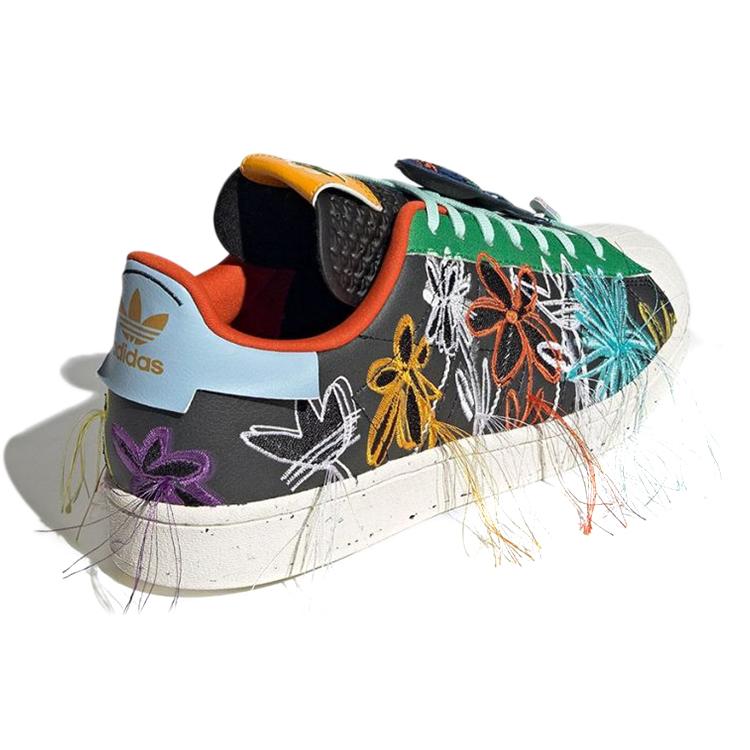 New Adidas Sean Wotherspoon X Adidas Superstar 'Super Earth Black' GX3823