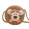 Tigger Doll Cartoon Woven Kids Crossbody Bag Playful Design Use Toddler