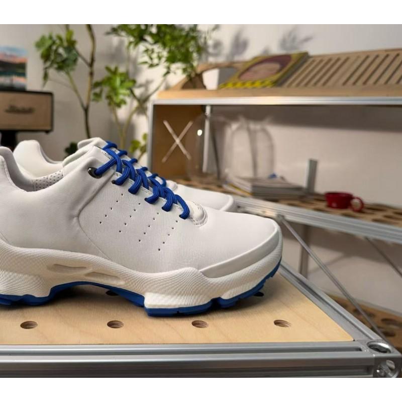 Womens Lightweight Comfortable Walking Sneakers With Cushioned Sole Breathable Leather Upper Flat Heel Daily Wear Light