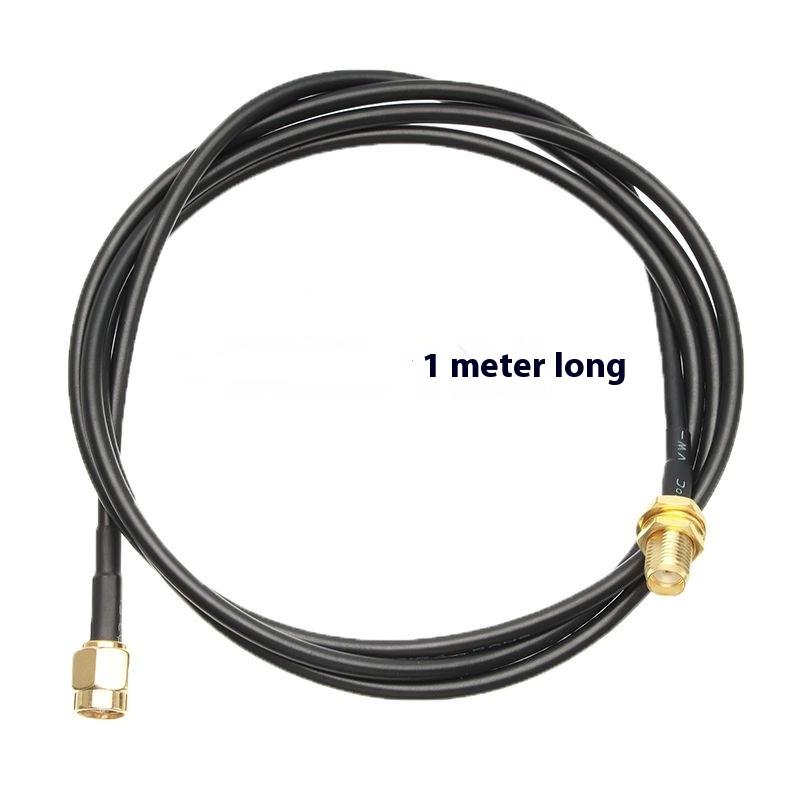 

Rp-Sma To Sma Extension Cable - Male To Female Coaxial Feeder Wire For Wifi Antenna/Router/Rg174 Network Card 1M