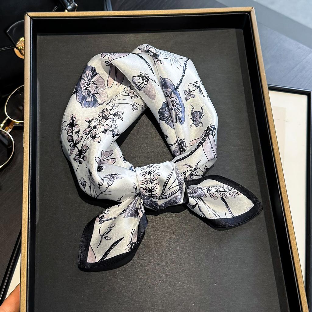 100% Mulberry Silk Scarf Women Shawls Wraps Foulard Scarves Pashmina Neckerchief Female Hijab Bandana Spring Fashion bufanda