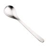Sori Stainless Steel Dessert Spoon Features a Simple Form for Ease of Its Refined Design Ensures a Smooth Mouthfeel and Is Dishwasher Safe with a